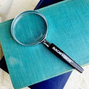 Magnifying Glass Magnivision Double Strength Bigocal 3" Magnification Glass